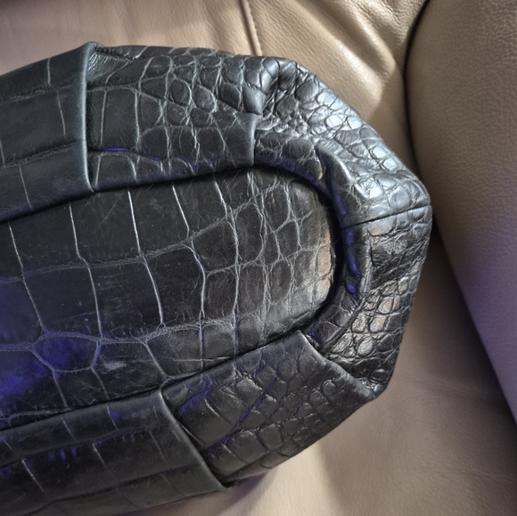 COACH Madison Sophia Croc Embossed Coach "RARE" - Picture 9 of 15